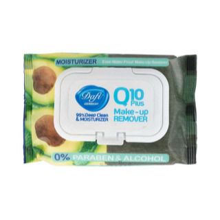 دستمال مرطوب پاک کننده آرایش حاوی Q10 و عصاره آووکادو 50 عددی دافی