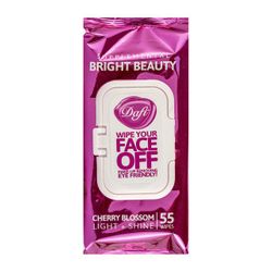 دستمال مرطوب پاک کننده آرایش دافی حاوی شکوفه گیلاس ژاپنی بسته 55 عددی