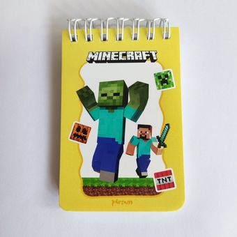 دفترچه ماینکرافت کد1 | همراه با لیست کارها | فروشگاه ماینکرافت کالا