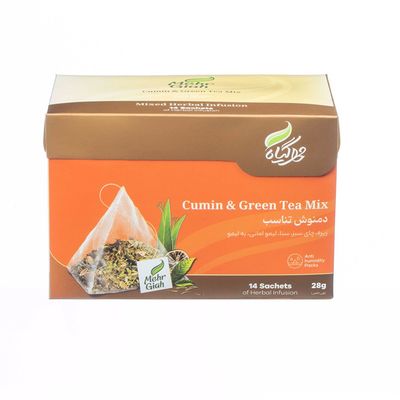 دمنوش تناسب مهرگیاه 14 عددی