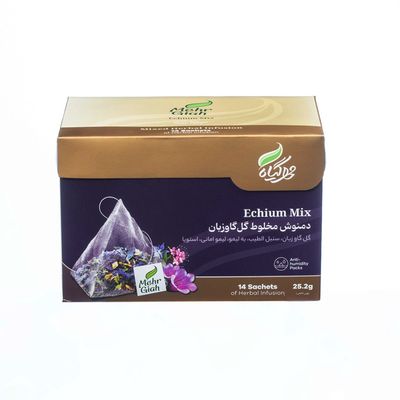 دمنوش مخلوط گل گاوزبان مهرگیاه 14 عددی