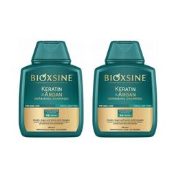 شامپو ضد ریزش مو حاوی کراتین-آرگان پک دو عددی