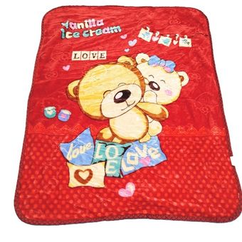 پتوهای کودک دولایه برجسته | 110 در 140 | وزن 700 گرم | طرح 6