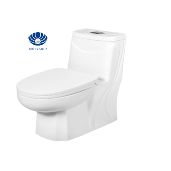 توالت فرنگی یک تکه دیاموند خروجی به کف برند مروارید