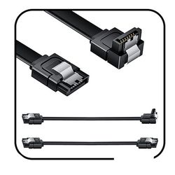 کابل دیتا ساتا SATA گیگابایت مدل 12CF1-2SAT01-41R مجموعه دو عددی