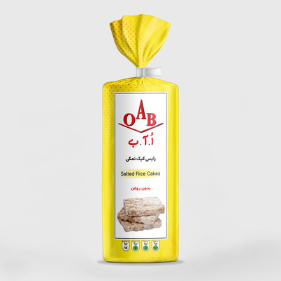 رایس کیک نمکی oab