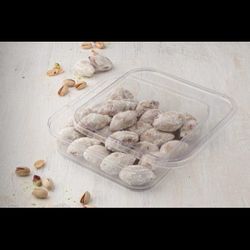 ظرف مربع رز 500 سی‌سی شفاف با درب برنا کارتن 160 عددی