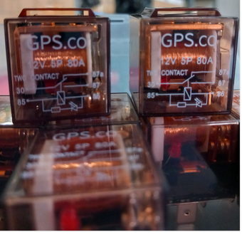 رله بوق 80 آمپر پنچ فیش برند GPS