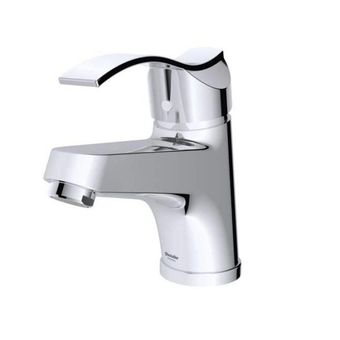 شیر روشویی اپال شیری کروم شودر