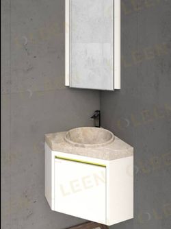 روشویی کابینتی اُلین مدل کنج