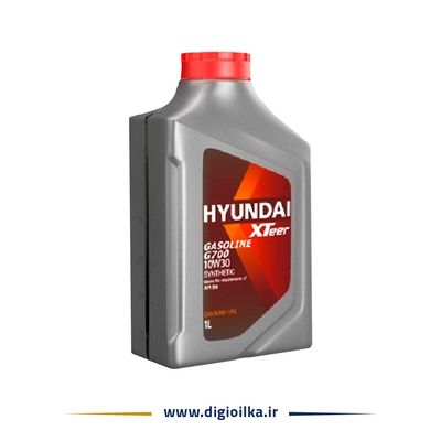 روغن موتور هیوندای اکس تیر مدل G700 10W30 SN حجم 1 لیتر
