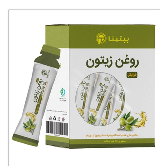 روغن زیتون فرابکرساشه15عددی پپتینا