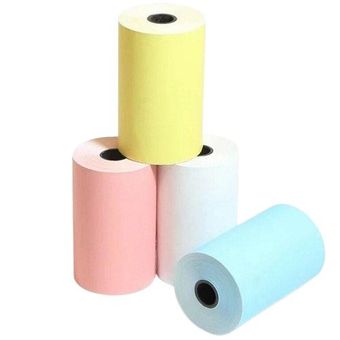 رول کارتخوان رنگی حرارتی چند رنگ