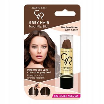استیک پوشاننده ی موهای سفید - رژ مو رنگ قهوه ای متوسط Medium Brown