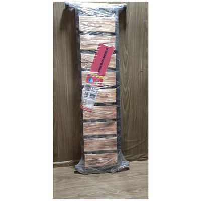 رگال لباس 150 پروفیلی دو ردیف چوبی مدل دوبل پلاس