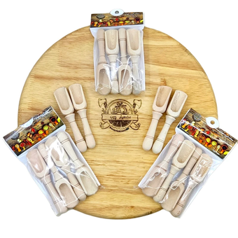 پیمانه ادویه ۱۰ سانتی بسته ۴ عددی (کد۵۱۳)