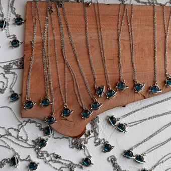 گردنبند جواهری زحل