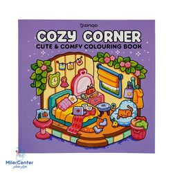 دفتر رنگ آمیزی 48 برگ مدل Cozy Corner