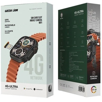 ساعت هوشمند گرین لاین سیمکارتخور Green Lion 4G-Ultra Smart Watch