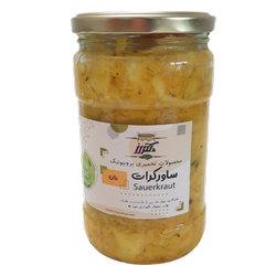 ساورکرات رزان(زردچوبه)600گرمی دکتر رز