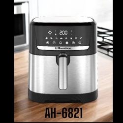 سرخ کن رژیمی 9/5 لیتری دو المنت همیلتون مدلAH-6821