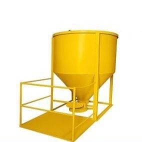 باکت بتن‌ریزی 750 لیتری تخلیه از بغل اهرمی با جای نفر