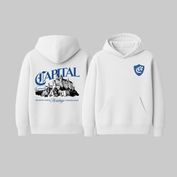 هودی سفید CAPITAL