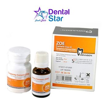 سمان زینک اکساید مروابن TEMPORARY CEMENT (ZOE)