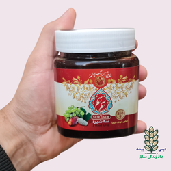 3 شیره 500 گرمی آب حیات سم سم– ترکیب شیره خرما، توت و انگور