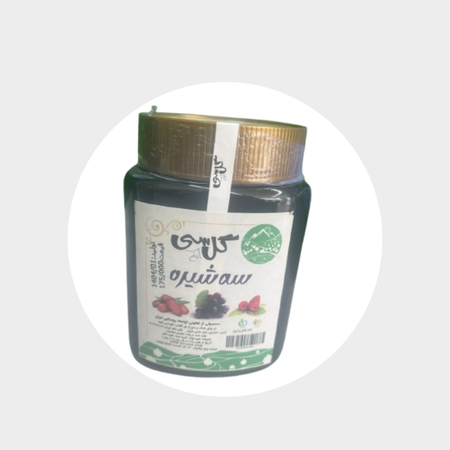 سه‌شیره ارگانیک گل باغ سی