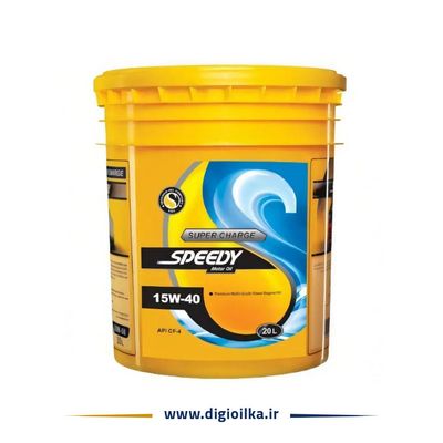 روغن موتور اسپیدی سوپر شارژ 15W-40 CF-4 حجم 20 لیتر