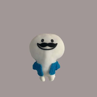 کله گردالی سیبیلو با ژاکت آبی ارتفاع 27 سانتی متر