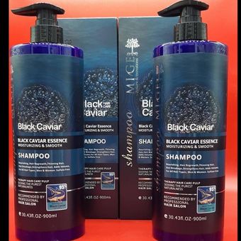 شامپو خاویار میگ آبرسان و نرم کننده و بدون سولفات