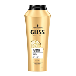 شامپو مو Gliss گلیس Ultimate oil elixir  بازسازی کننده حاوی روغن آرگان 500 میلی لیتر