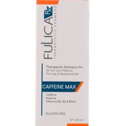 شامپو تقویت کننده و حجم دهنده فولیکا آر ایکس مدل Caffeine Max فاقد سولفات