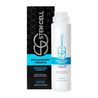 شامپو ضد شوره استم سل مدل Sulfate Free مناسب شوره خشک حجم 250 میلی لیتر