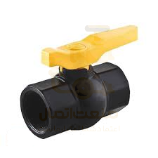 شیرتوپی تک ضرب دسته پلیمری سایز 1/2 اینچ