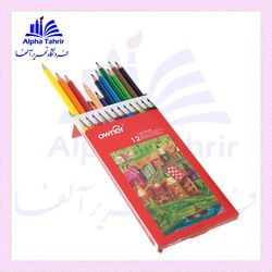 مداد رنگی 12 رنگ جعبه مقوایی اُنر owner