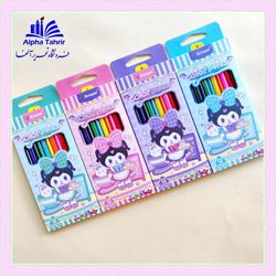 مداد رنگی 12 رنگ کرومی