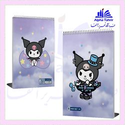 دفتر نقاشی سیمی A4 کرومی 80برگ میکرو