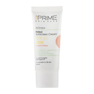 ضد آفتاب رنگی پرایم مدل Oil Free با SPF60 مناسب پوست چرب حجم 40 میلی لیتر