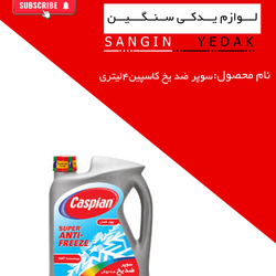 سوپر ضد یخ و ضد جوش 4 لیتری کاسپین