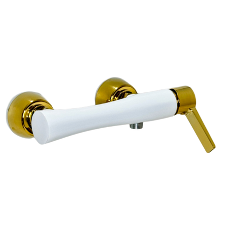 شیر توالت مدل پارمیس سفید طلایی (5 سال گارانتی)