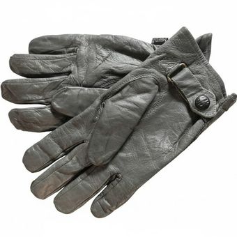 دستکش چرم موتورسواری مدل gray