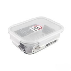 ظرف نگهدارنده حجم 1500ml سفید واشر طوسی