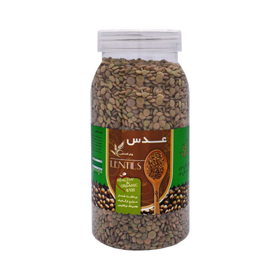 عدس سبز ارگانیک چتر گندمی