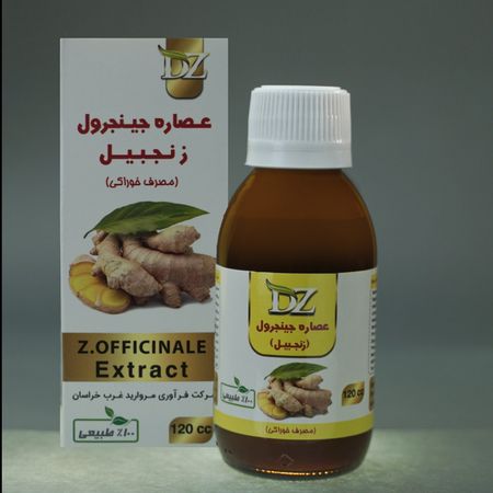 عصاره خوراکی جینجرول زنجبیل (120 سی سی)