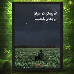 پوستر غریبه ای در میان آرزو های خویشم