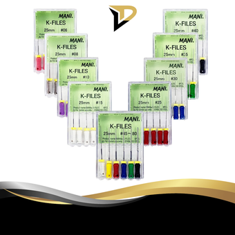 K فایل دندانپزشکی مانی  25 میلی متری