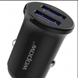 شارژر فندکی 2 پورت USB خودرو WOPOW